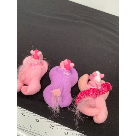 1992 Pony Suprises Set of 3  2 PInk 1 Purple Replacements - Picture 2 of 3